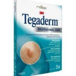 3M TEGADERM PANSEMENT FILM TRANSPARENT 5 PANSEMENTS DE 10X12CM