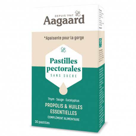 AAGAARD PROPOLIS PASTILLES APAIS TOUX 30 PASTILLES A SUCER