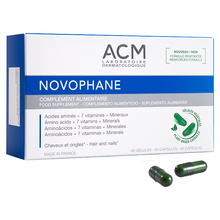 ACM NOVOPHANE ONGLES CHEVEUX 60 GELULES