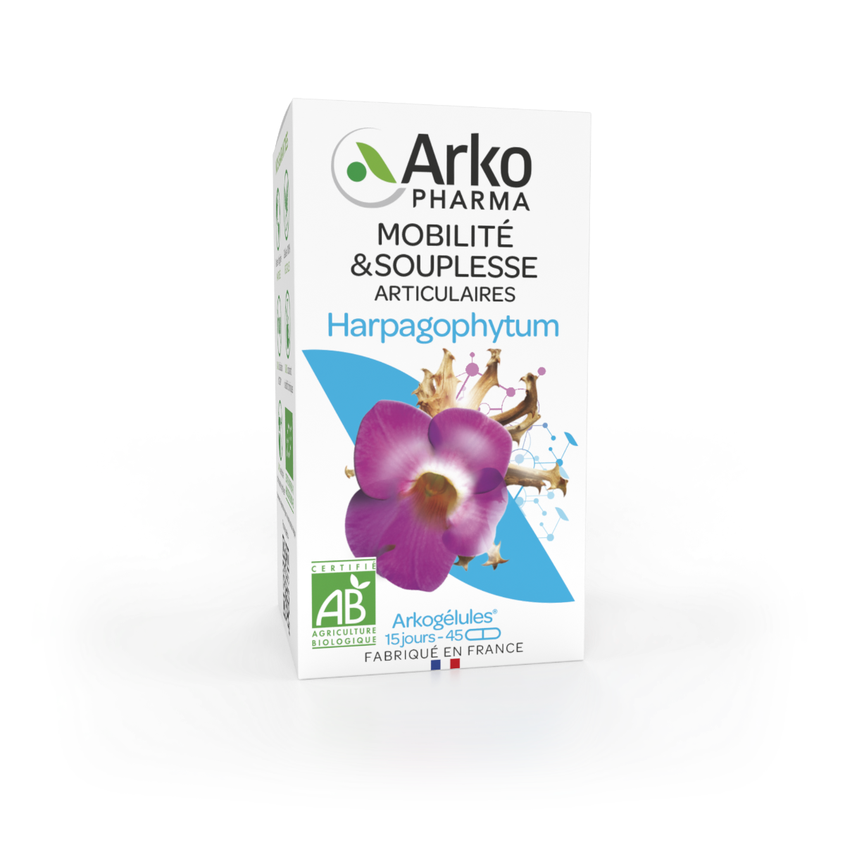 AKROGELULES HARPAGOPHYTUM BIO 45 GELULES