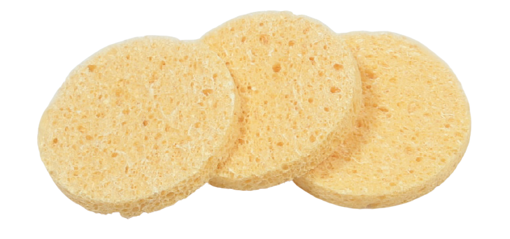 ALTESSE EPONGES VEGETALES RONDES LOT DE 3