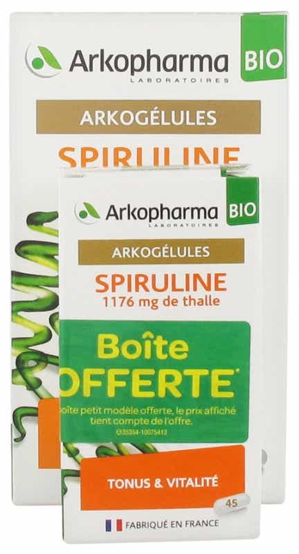 ARKOGELULES SPIRULINE BIO 45 GELULES