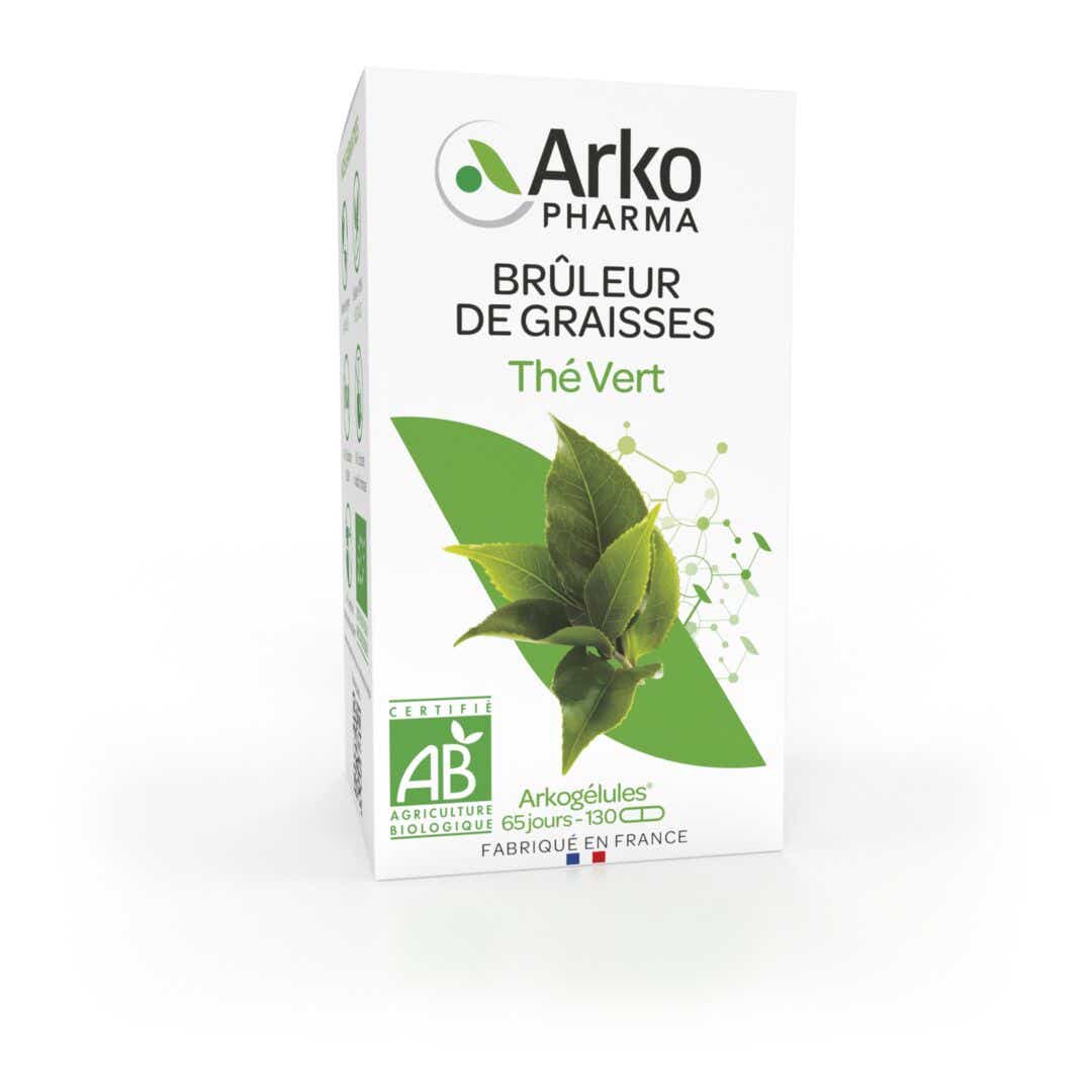 ARKOGELULES THE VERT BRULEUR DE GRAISSES 130 GELULES