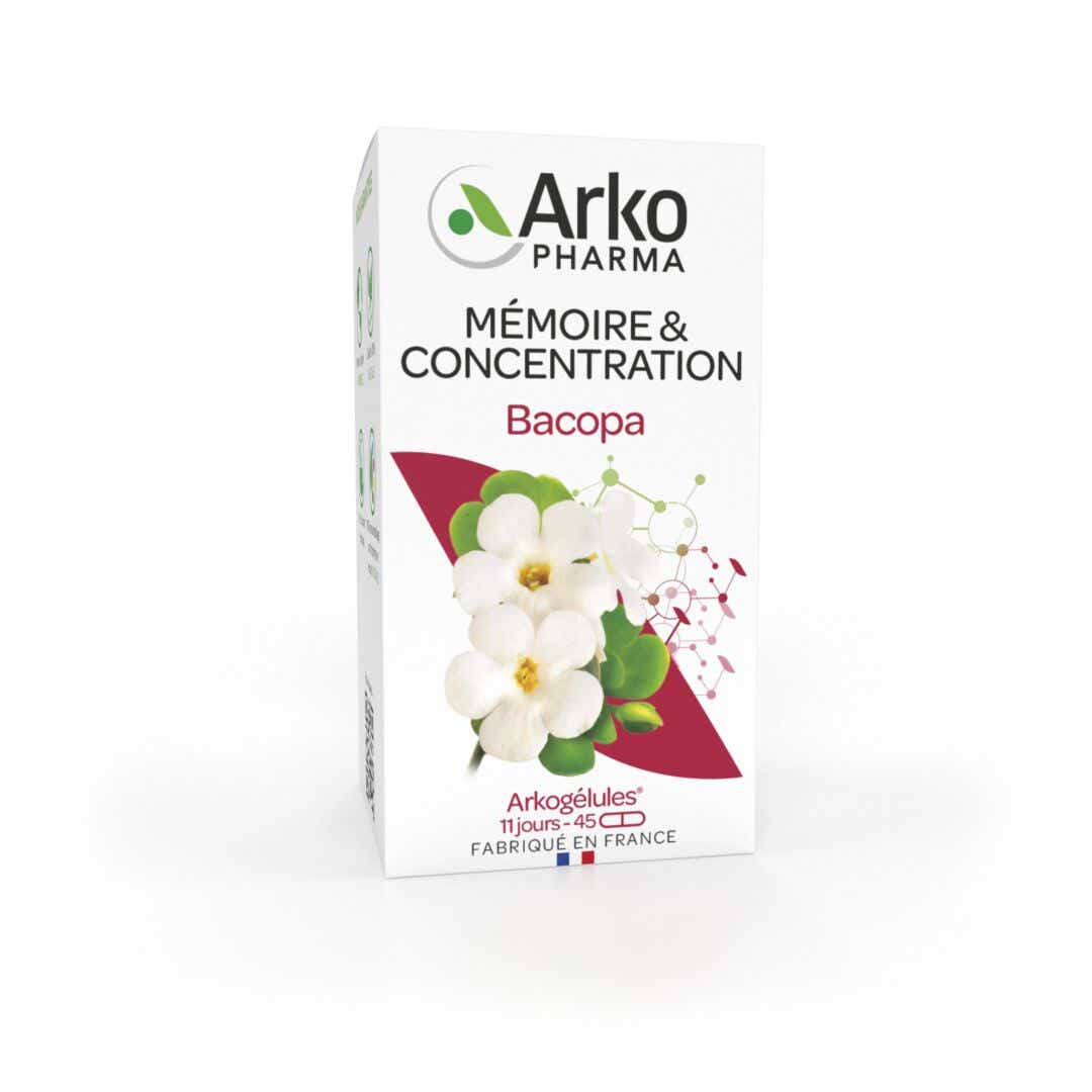 ARKOPHARMA ARKOGELULES BACOPA 45 GELULES