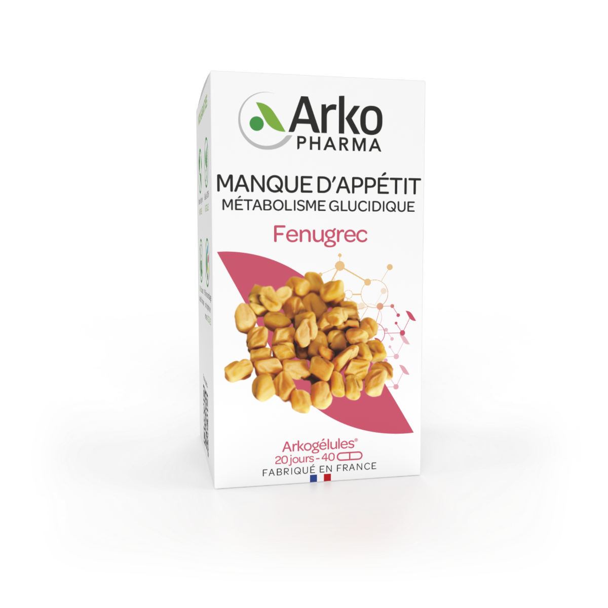 ARKOPHARMA ARKOGELULES FENUGREC BIO 40 GELULES