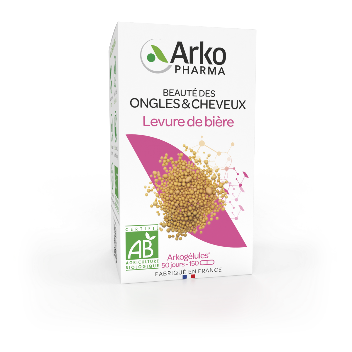 ARKOPHARMA ARKOGELULES LEVURE DE BIERE BIO 150 GELULES