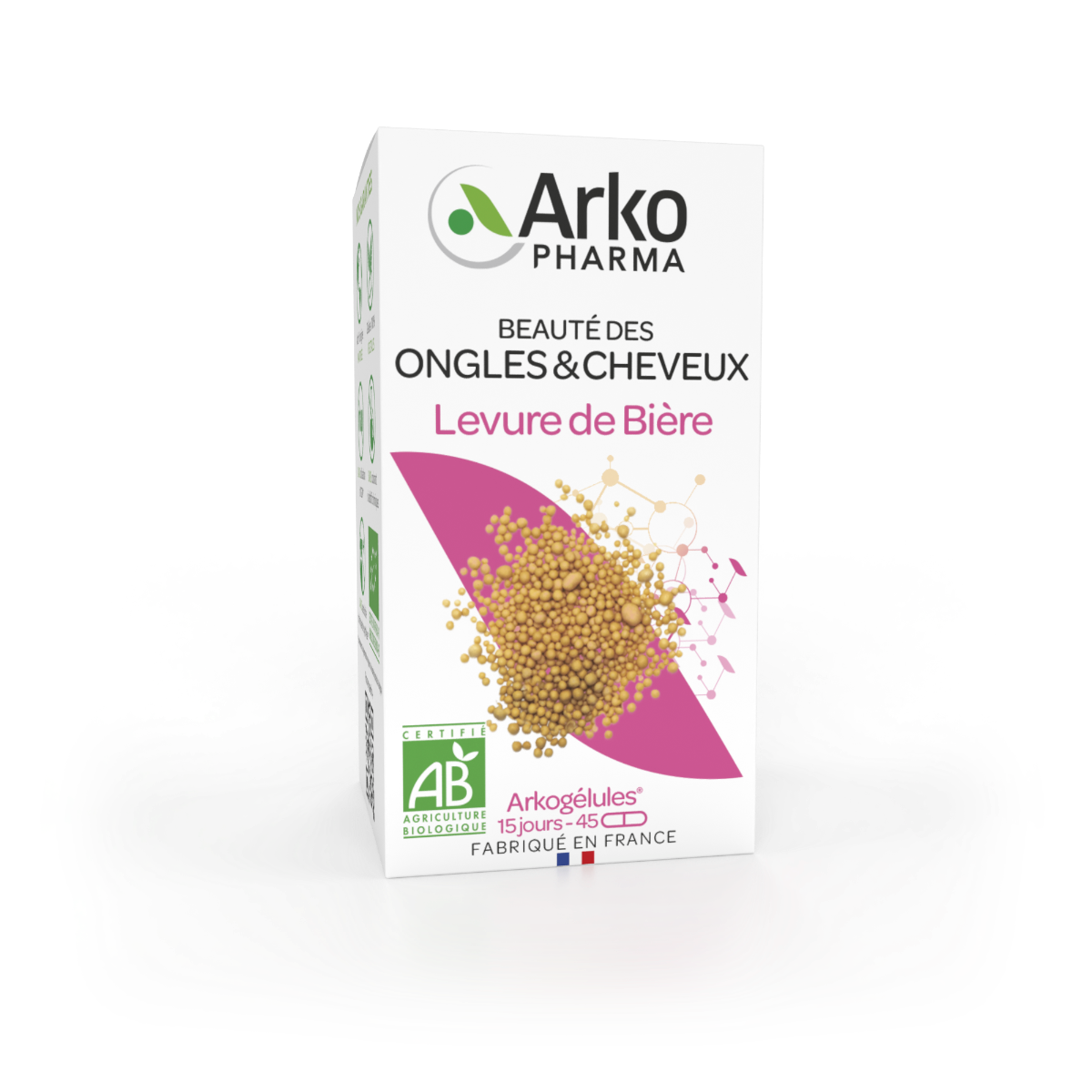 ARKOPHARMA ARKOGELULES LEVURE DE BIERE BIO 45 GELULES