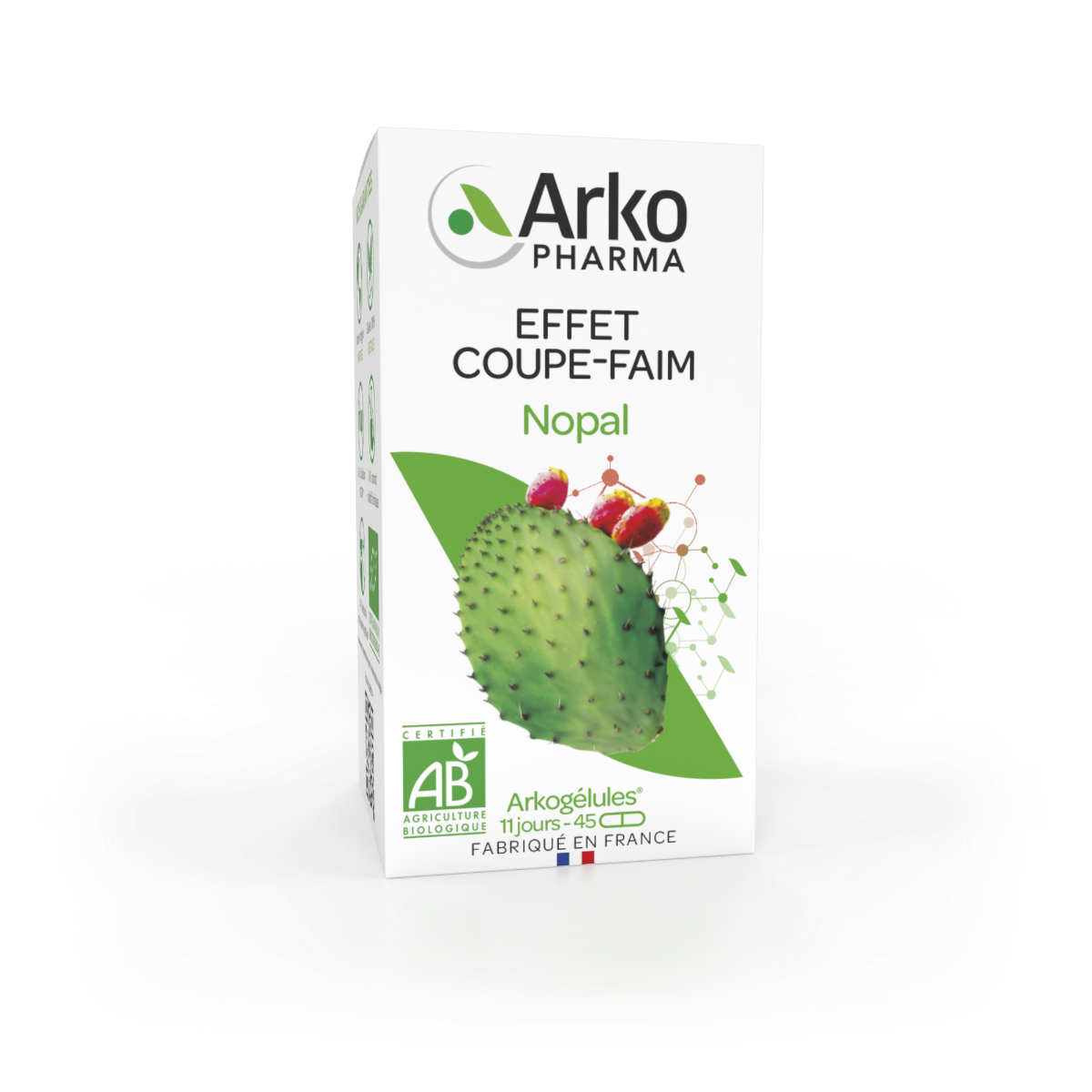 ARKOPHARMA ARKOGELULES NOPAL EFFET COUPE FAIM 45 GELULES