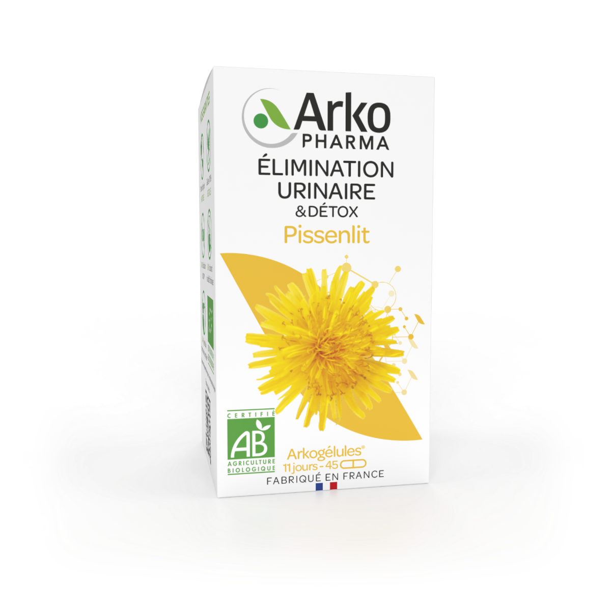 ARKOPHARMA ARKOGELULES PISSENLIT 45 GELULES