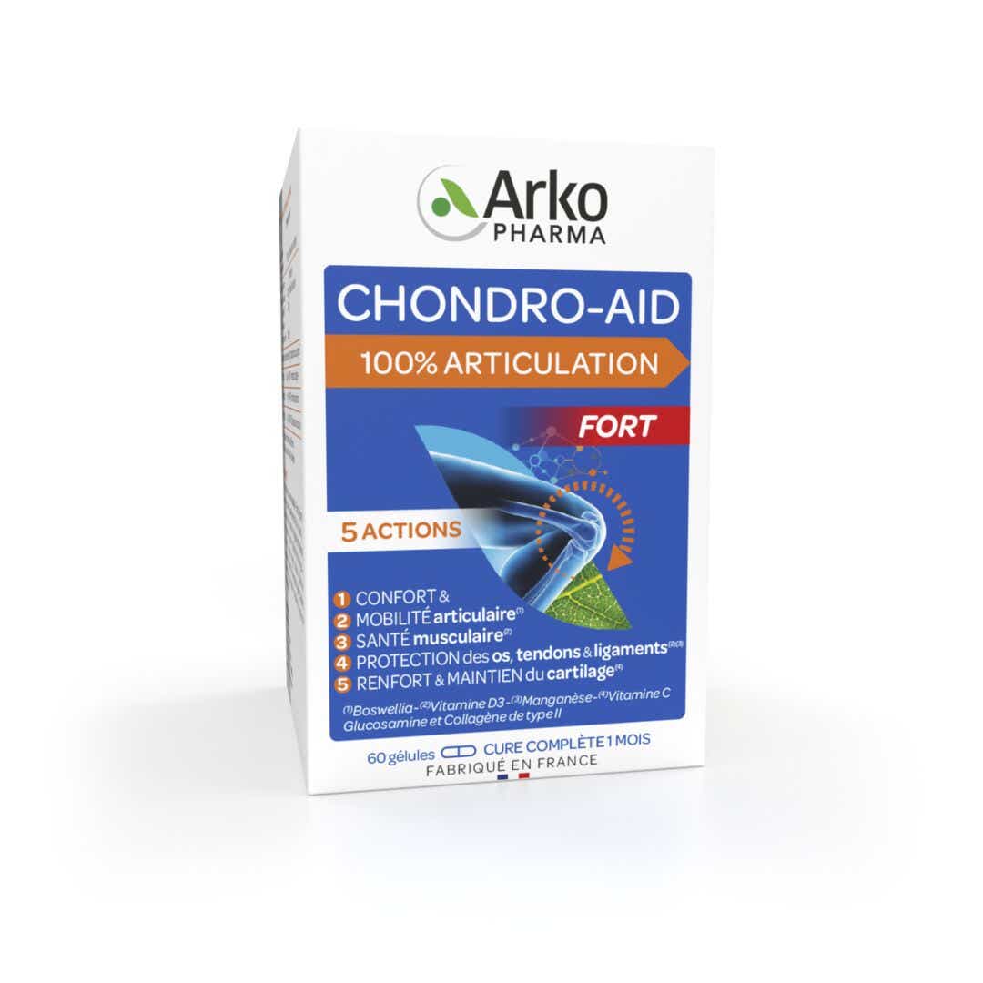 ARKOPHARMA CHONDRO AID 100 ARTICULATION PRISE EN CHARGE GLOBALE 60 GELULES