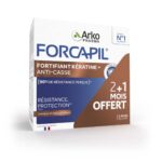 ARKOPHARMA FORCAPIL CHEVEUX ET ONGLES PROGRAMME INTENSIF 3 MOIS 180 GELULES