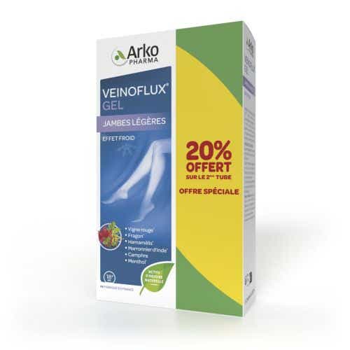 ARKOPHARMA GEL VITIVEN FRAICHEUR INTENSE 2 X 150ML