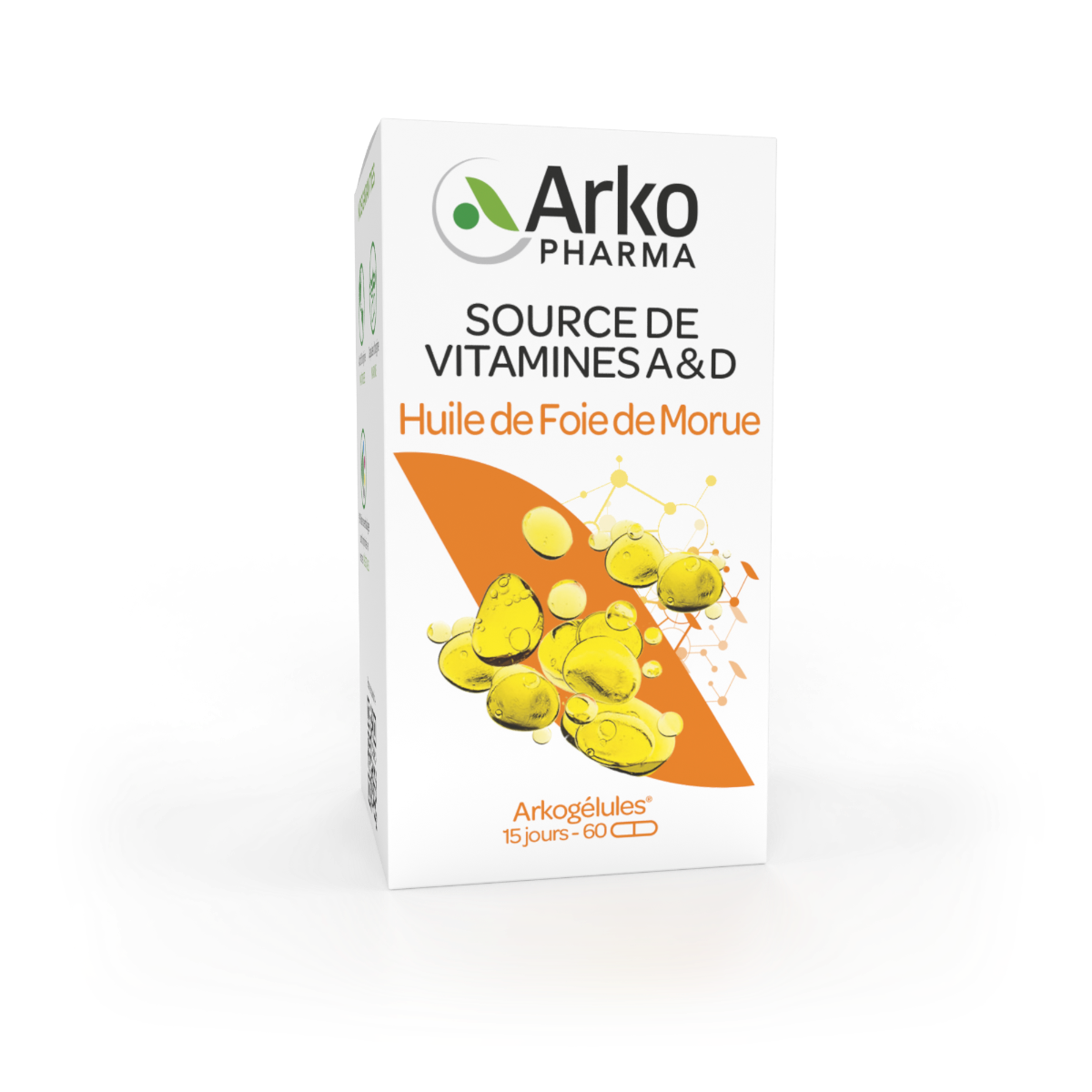ARKOPHARMA HUILE DE FOIE DE MORUE 60 GELULES
