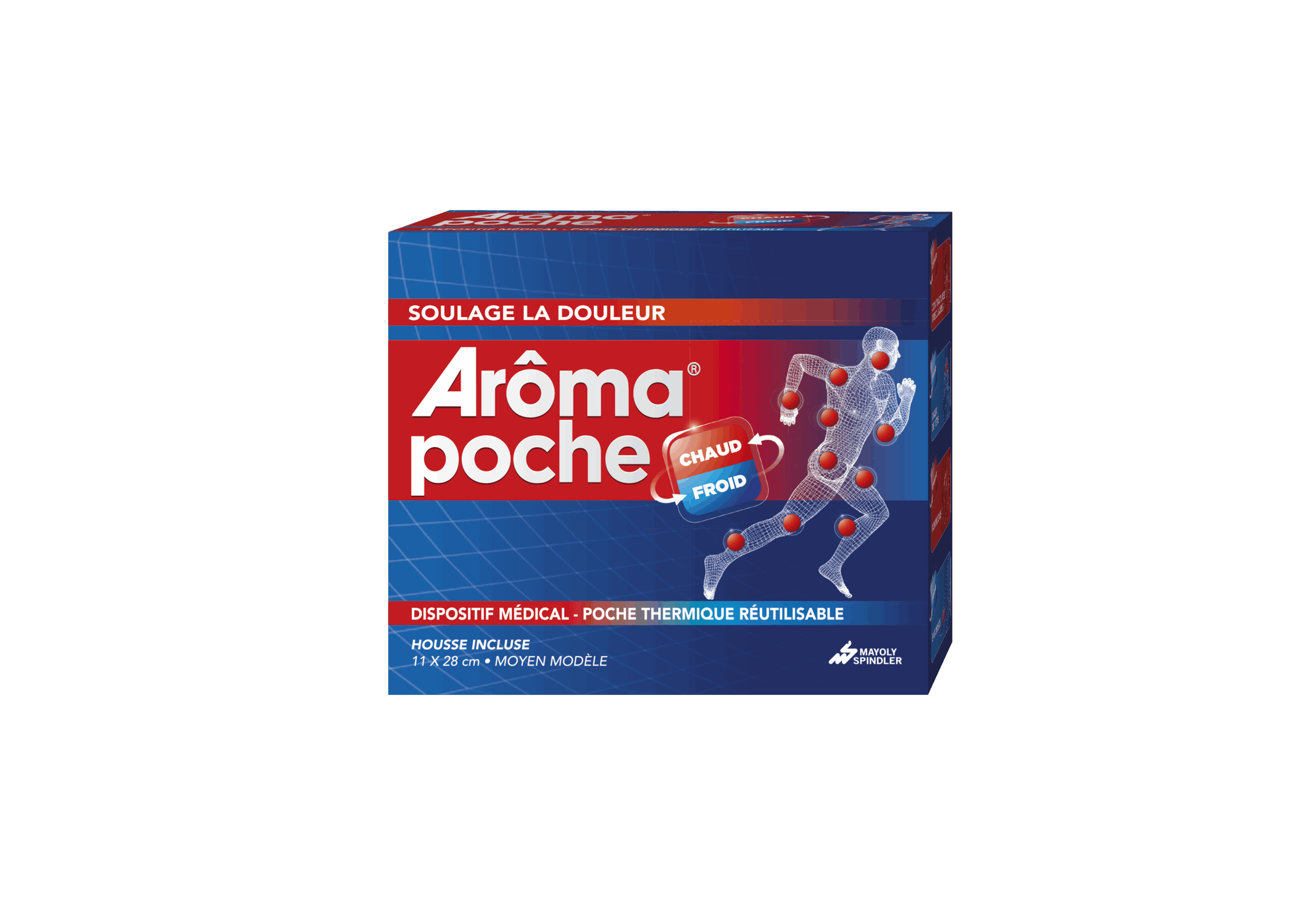 AROMA POCHE AROMA PATCH PATCHS GRAND FORMAT MULTI ZONES 3 PATCHS