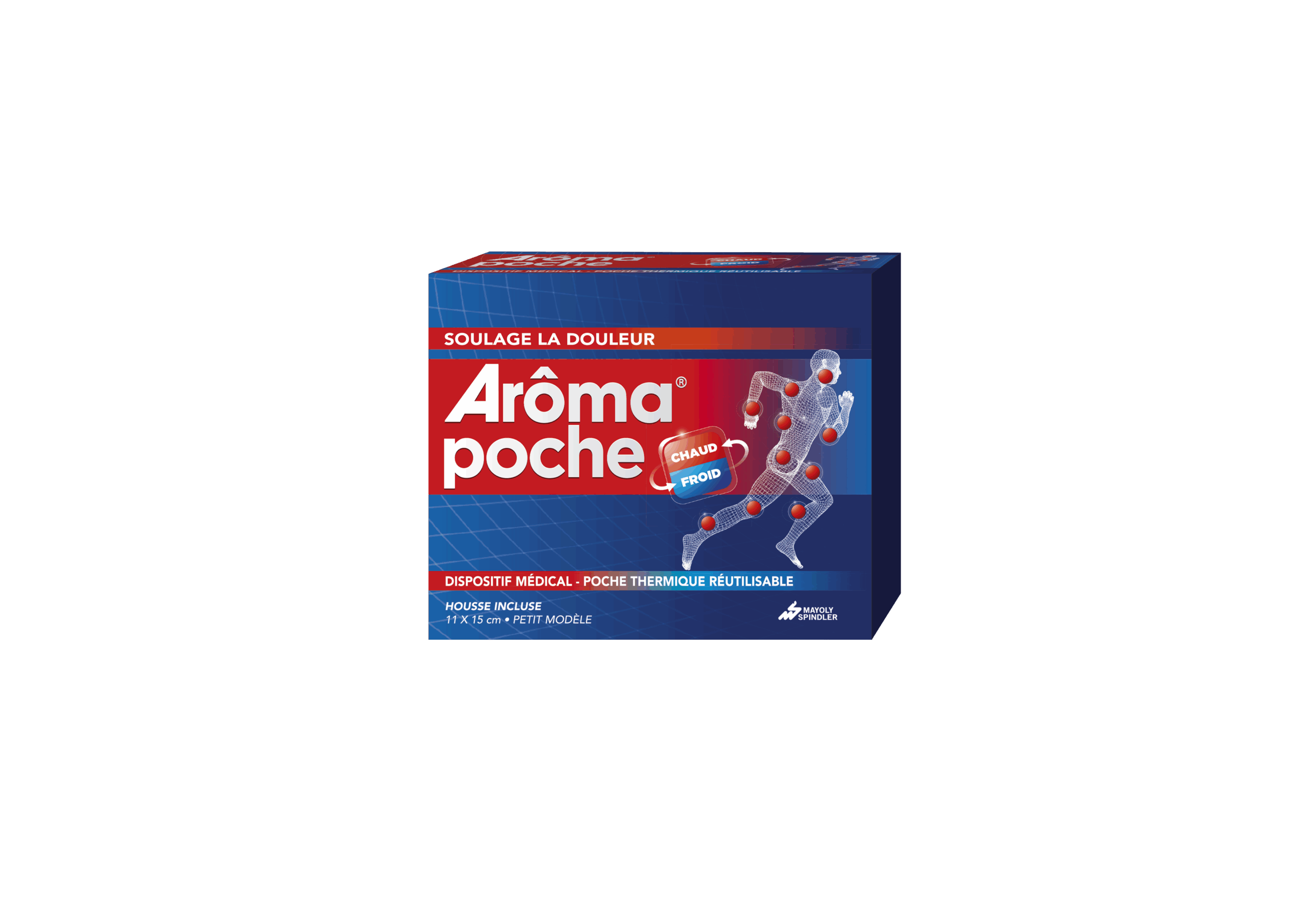 AROMA POCHE AROMA PATCH PATCHS PETIT FORMAT MULTI ZONES 3 PATCHS