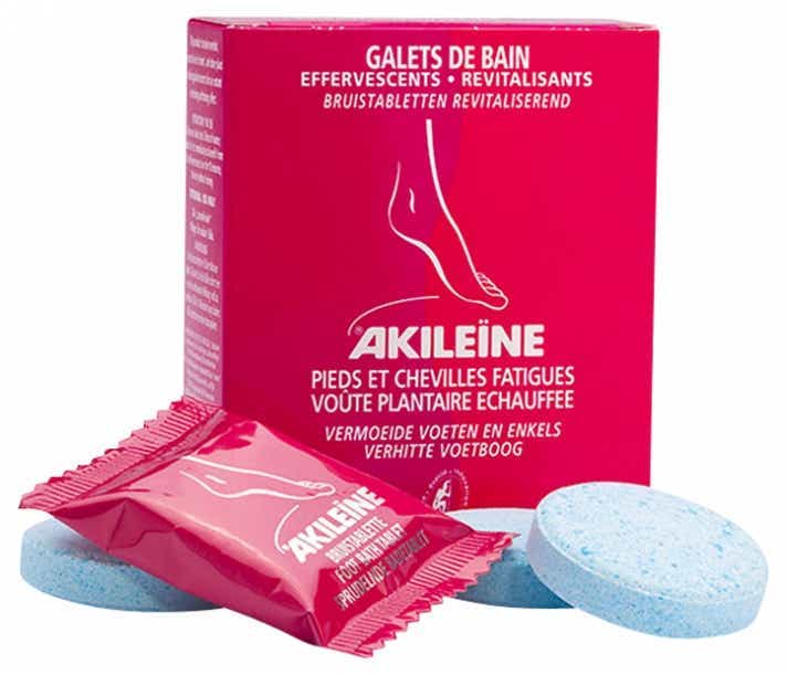 ASEPTA AKILEINE GALETS DE BAIN EFFERVESCENTS REVITALISANTS 6 GALETS