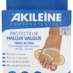 ASEPTA AKILEINE PODOPROTECTION PROTECTEUR HALLUX VALGUS TRIPLE ACTION TAILLE L 2 UNITES