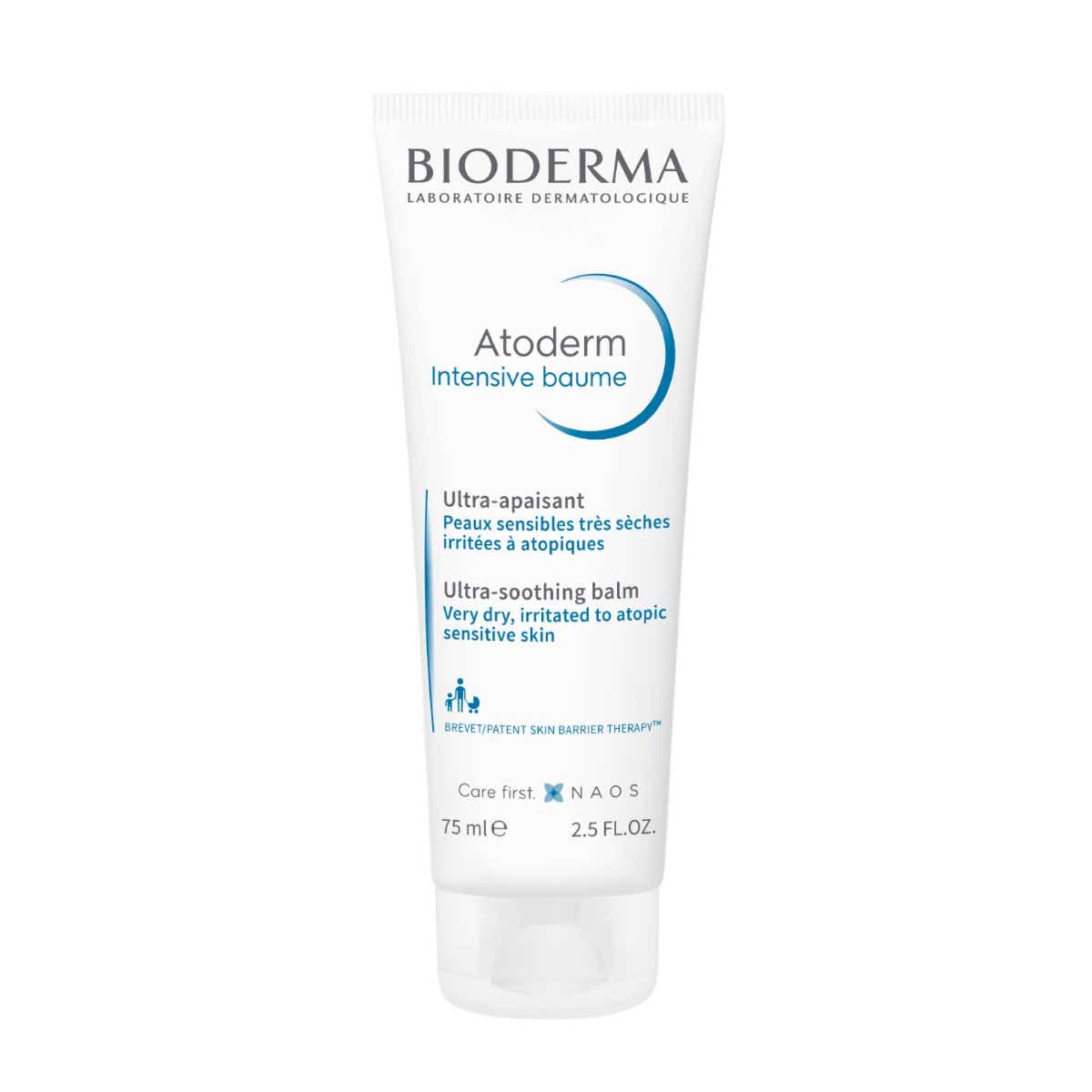 ATODERM INTENSIVE BAUME ULTRA APAISANT PEAUX SENSIBLES TRES SECHES A ATOPIQUES 75ML