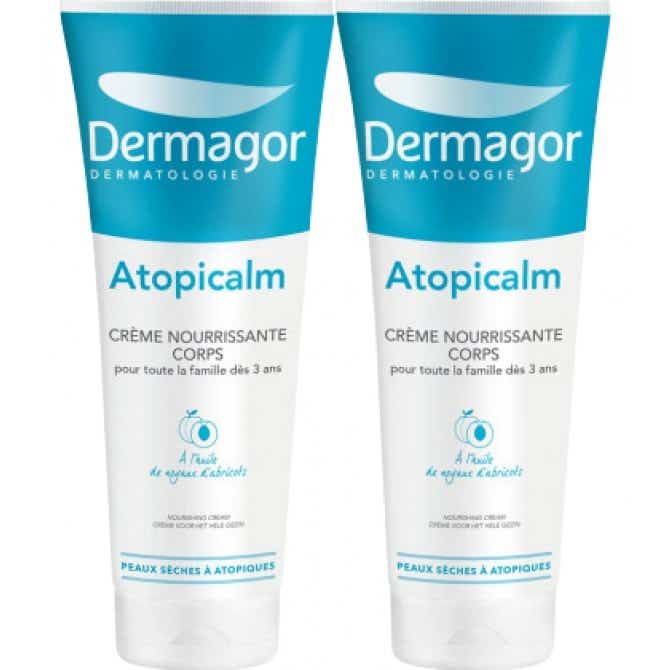 ATOPICALM CREME NOURRISSANTE CORPS 2 TUBES DE 250ML