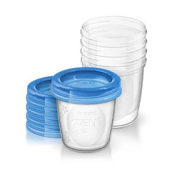 AVENT POTS DE CONSERVATION REUTILISABLES 5X180ML