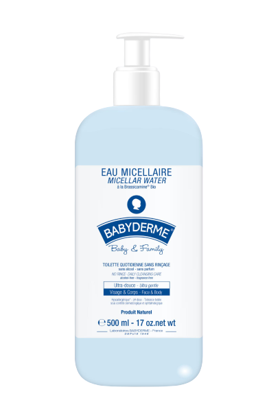 BABYDERME BABY FAMILY EAU MICELLAIRE 500ML
