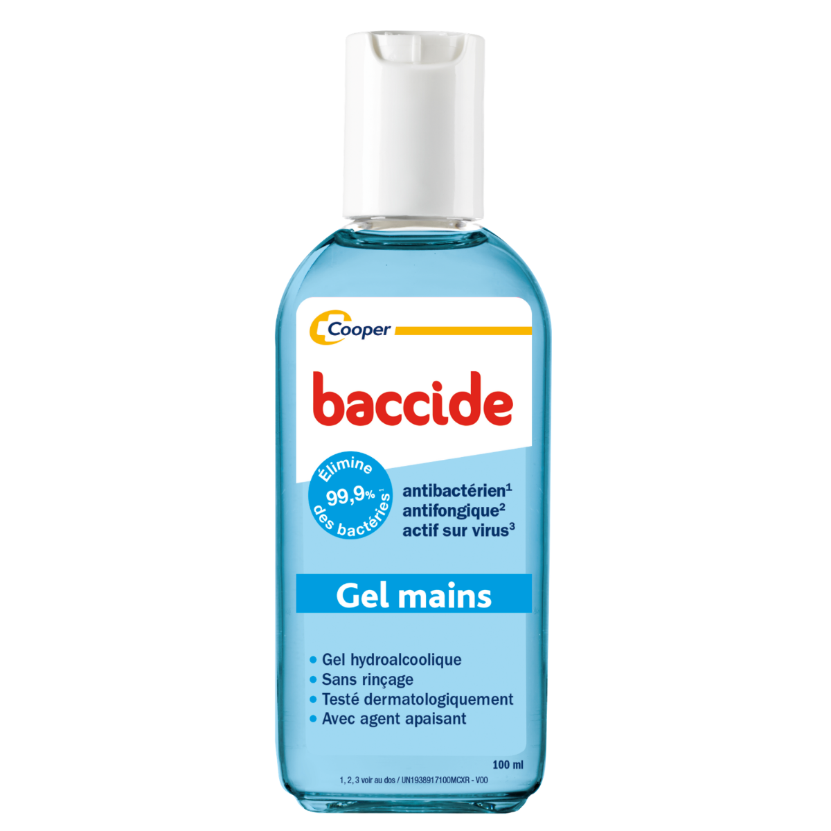 BACCIDE GEL MAINS 100ML