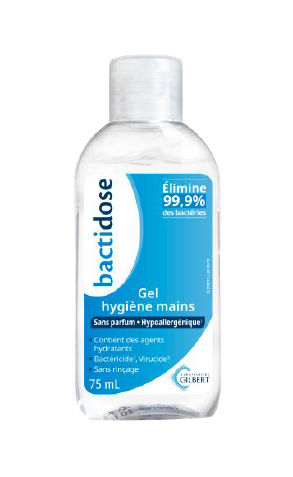 BACTIDOSE GEL HYDRO ALCOOLIQUE 75ML 18532