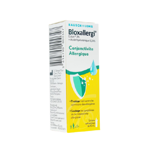 BAUSCH LOMB BLOXALLERGI SOLUTION OPHTALMIQUE 10ML