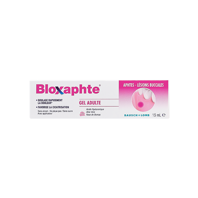 BAUSCH LOMB BLOXAPHTE GEL ADULTE 10ML
