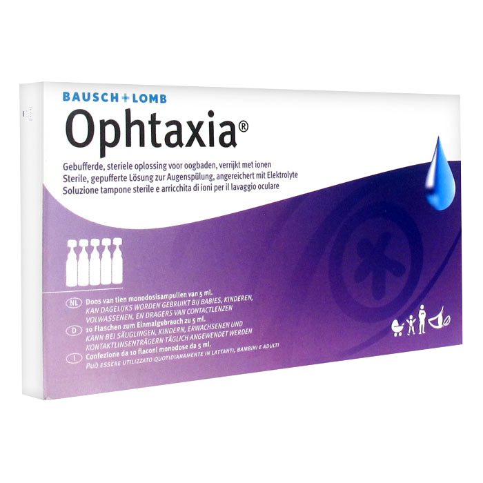 BAUSCH LOMB OPHTAXIA UNIDOSE 10 X 5 ML
