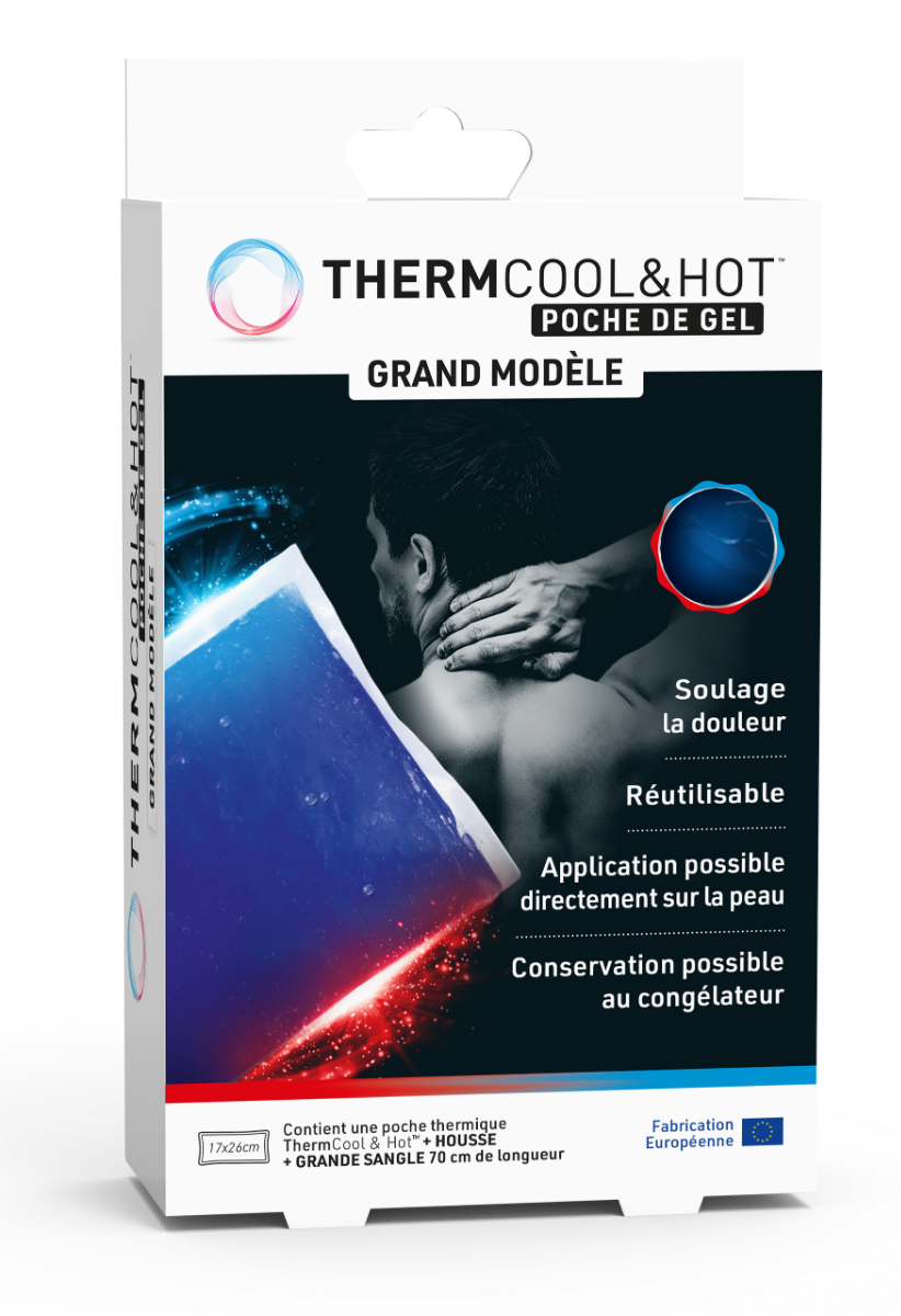 BAUSCH LOMB THERMCOOL HOT POCHE DE GEL GRAND MODELE 1 UNITE