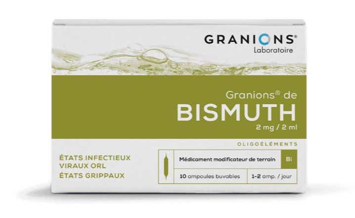BI BISMUTH AMPOULE DE 2ML 10 UNITES