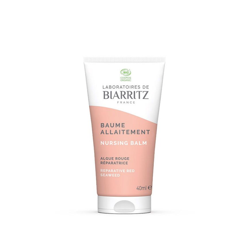 BIARRITZ BAUME ALLAITEMENT A L ALGUE ROUGE REPARATRICE BIO MAMELONS SENSIBILISES 40ML