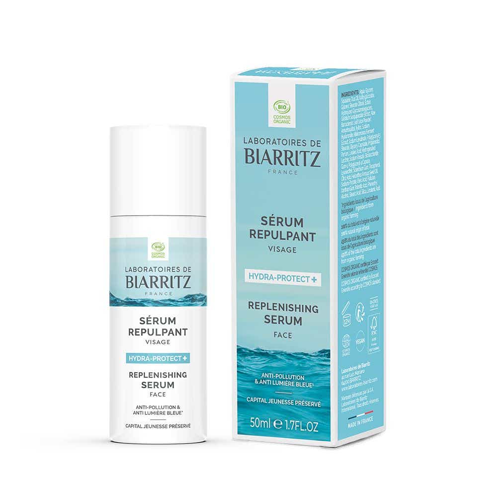 BIARRITZ HYDRA PROTECT SERUM REPULPANT VISAGE TOUS TYPES DE PEAUX 50ML