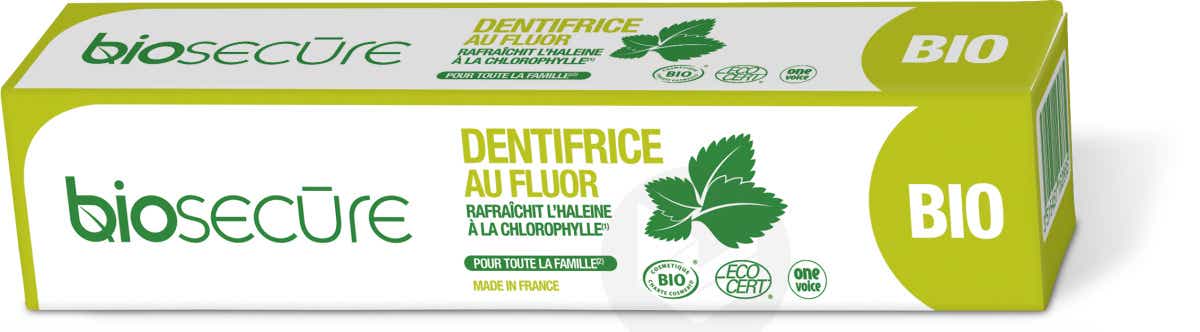 BIO SECURE DENTIFRICE AU FLUOR 75ML