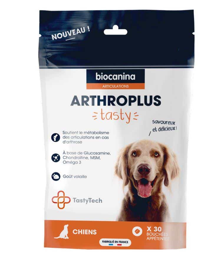 BIOCANINA ARTHROPLUS TASTY CHIENS ARTICULATIONS 30 BOUCHEES