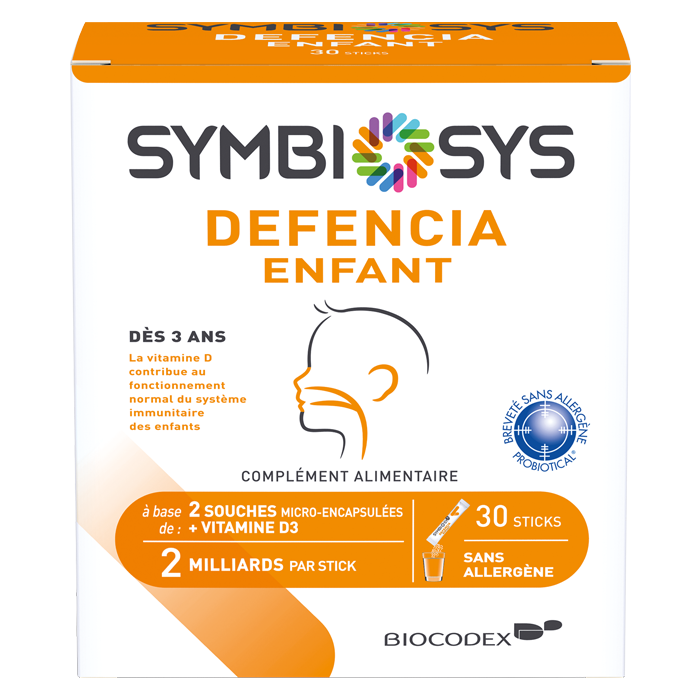 BIOCODEX SYMBIOSYS DEFENCIA ENFANT 30 STICKS