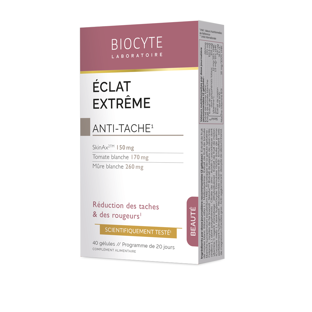 BIOCYTE ECLAT EXTREME PEAU UNIFORME 60 COMPRIMES