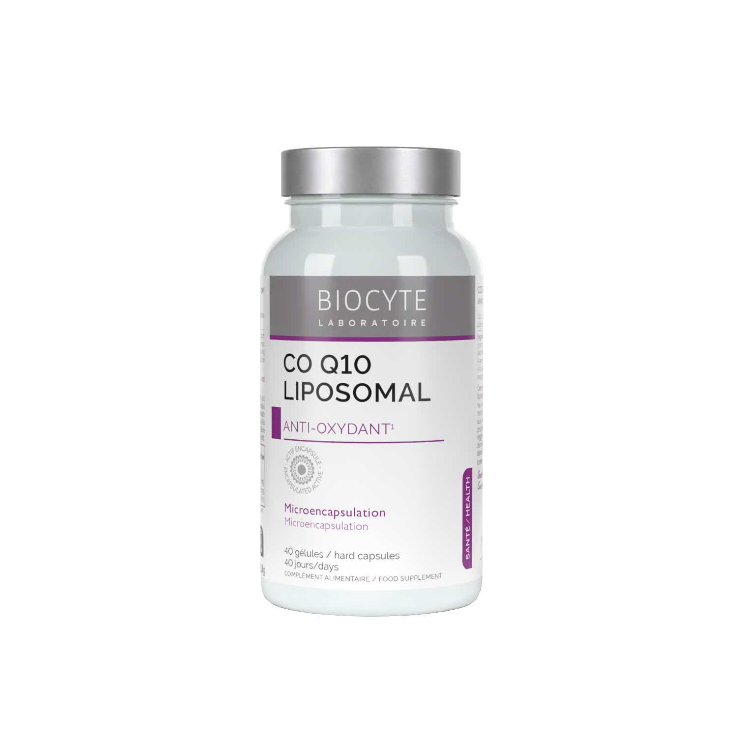 BIOCYTE LONGEVITY COENZYME Q10 40GELULES