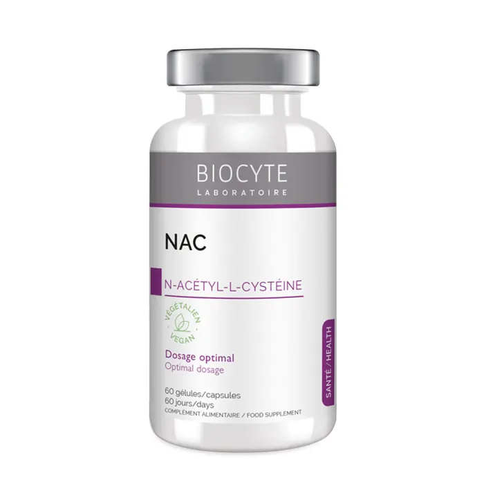 BIOCYTE LONGEVITY NAC 1200MG 60 GELULES
