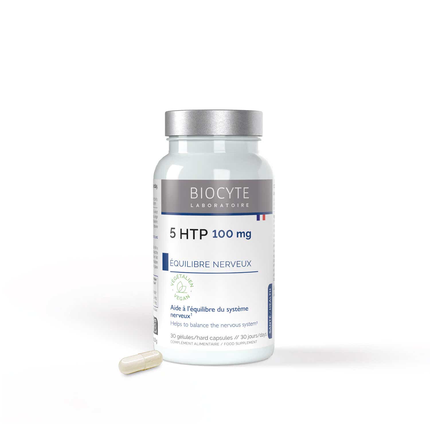 BIOCYTE LONGEVITY SOMMEIL ET STRESS 5 HTP 1000MG