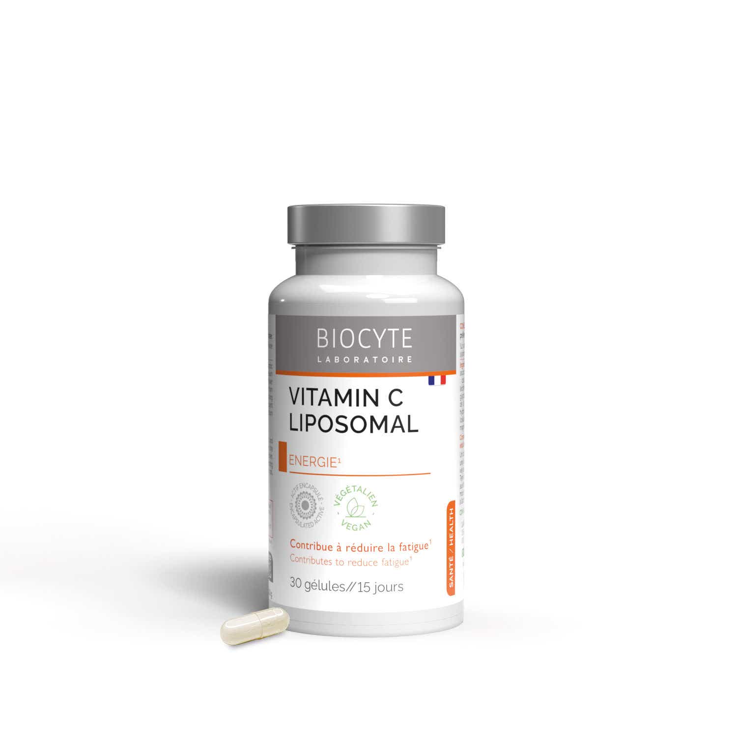 BIOCYTE LONGEVITY VITAMIN C LIPOSOMAL 30 GELULES