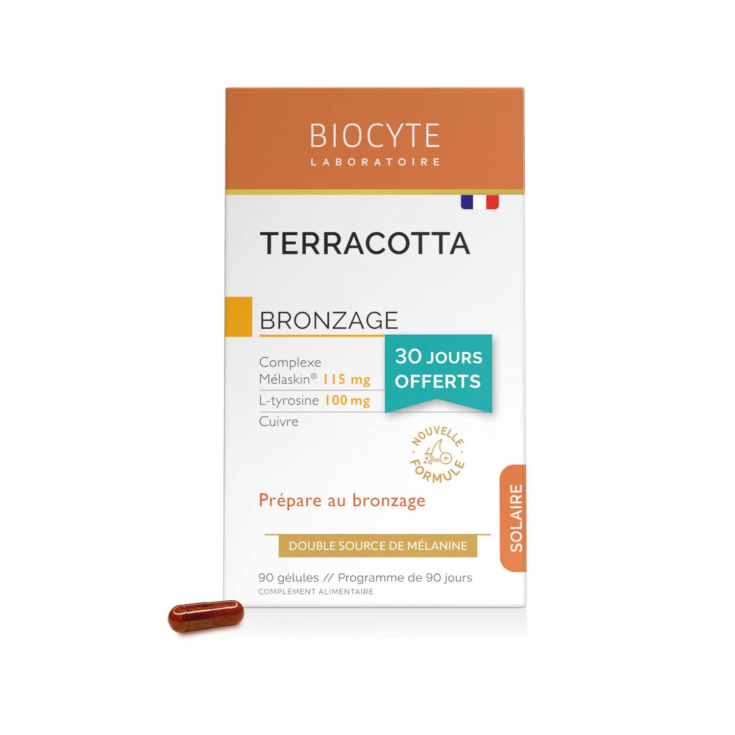 BIOCYTE PACK TERRACOTTA COCKTAIL SOLAIRE 3X30 COMPRIMES