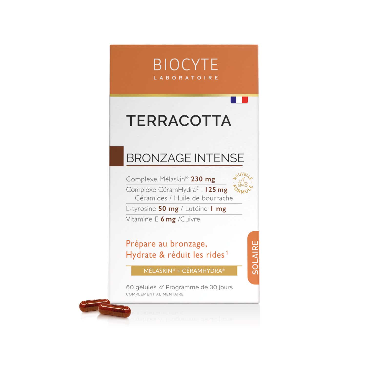 BIOCYTE SOLAIRE TERRACOTTA SOLAIRE INTENSE 30 CAPSULES