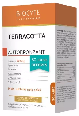 BIOCYTE TERRACOTTA COCKTAIL AUTOBRONZANT 30 COMPRIMES