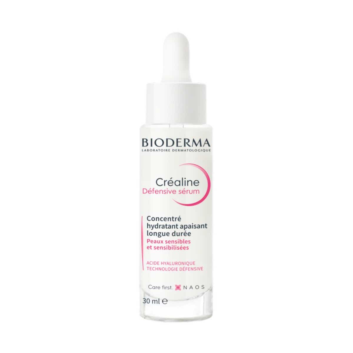 BIODERMA CREALINE DEFENSIVE SERUM CONCENTRE HYDRATANT APAISANT LONGUE DUREE PEAUX SENSIBLES 30ML