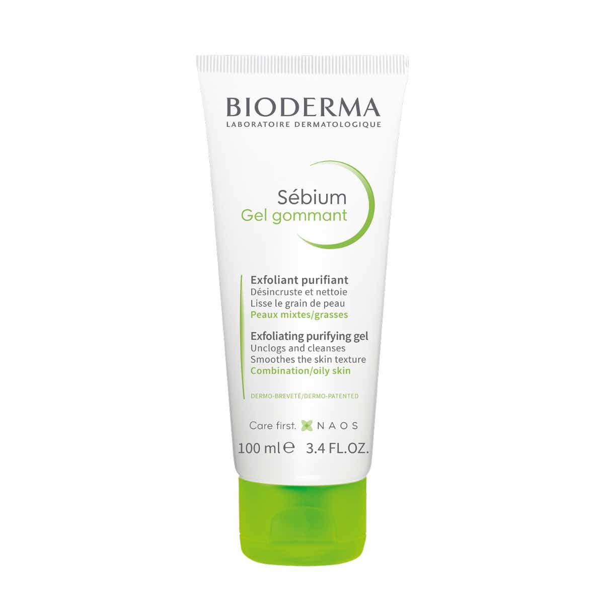 BIODERMA SEBIUM GEL GOMMANT EXFOLIANT ET PURIFIANT 100ML