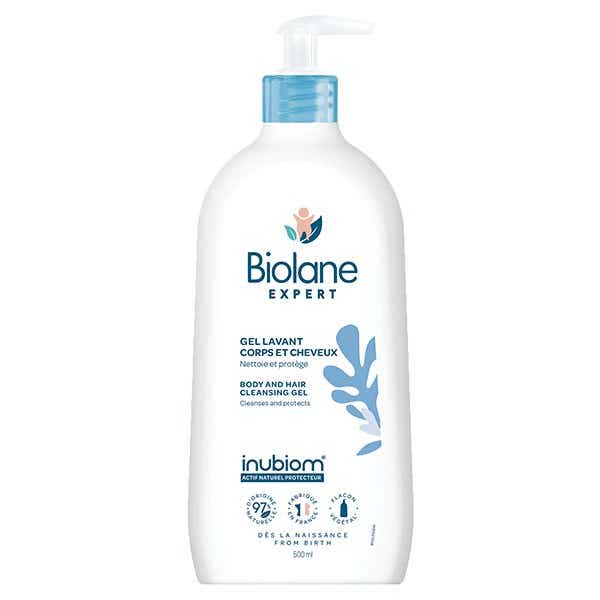 BIOLANE EXPERT GEL LAVANT CORPS ET CHEVEUX 500ML