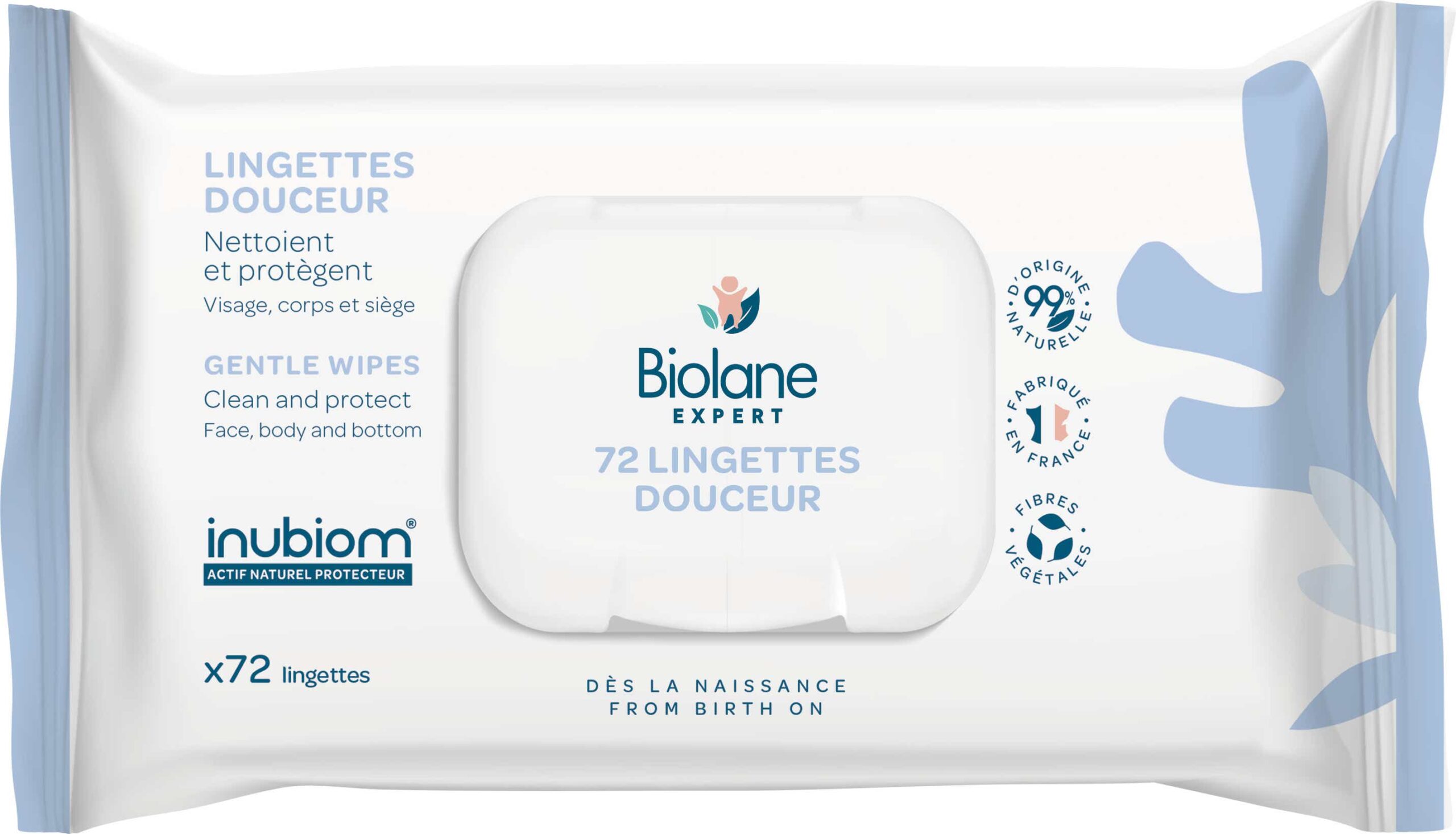 BIOLANE EXPERT LINGETTES DOUCEUR 72 LINGETTES