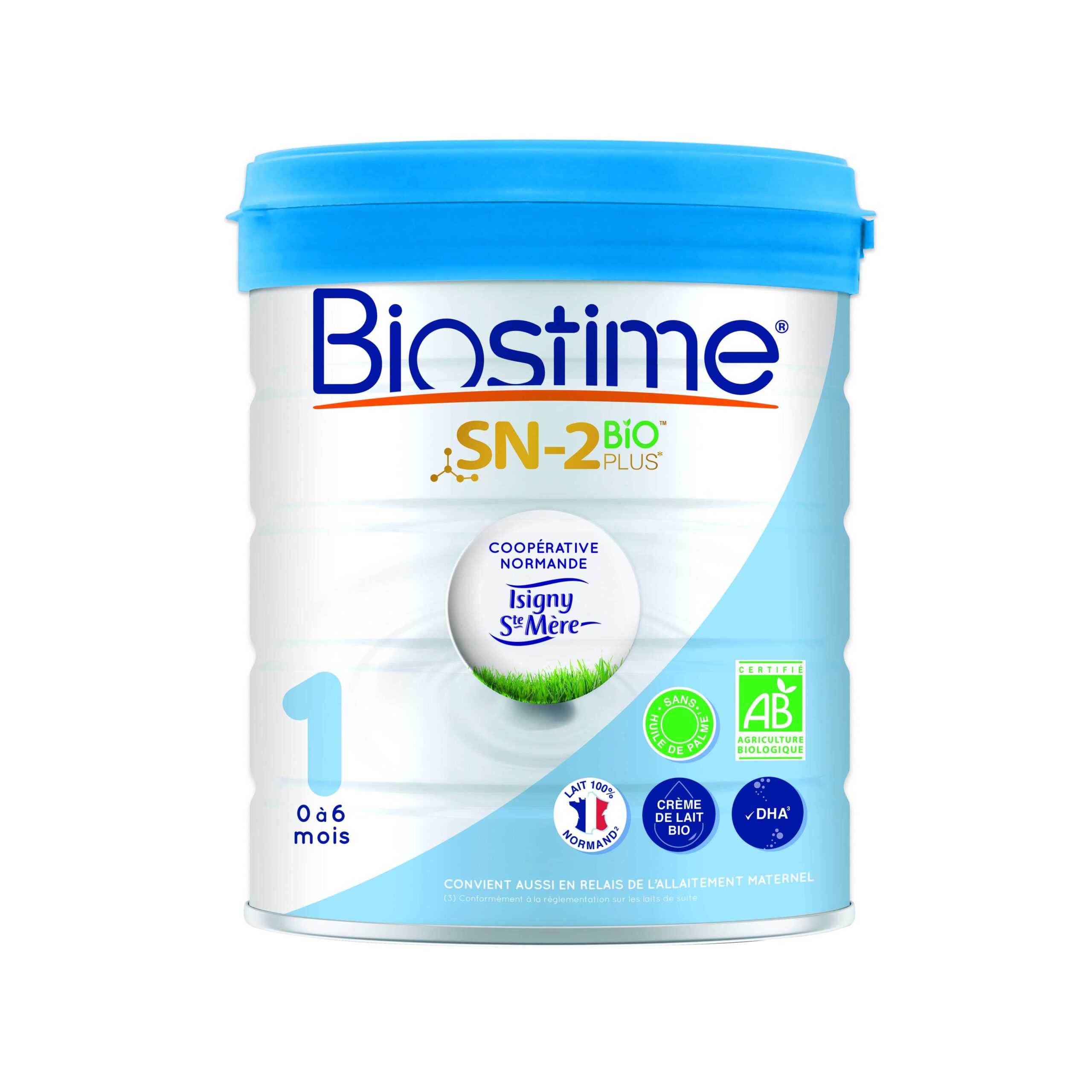 BIOSTIME LAIT EN POUDRE SN 2 BIO PLUS 1ER AGE 800G